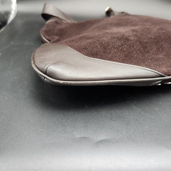 Vintage Gucci Jackie O. Bouvier Tom Ford Guccissima Bown Suede Leather Authentic - Picture 15 of 15